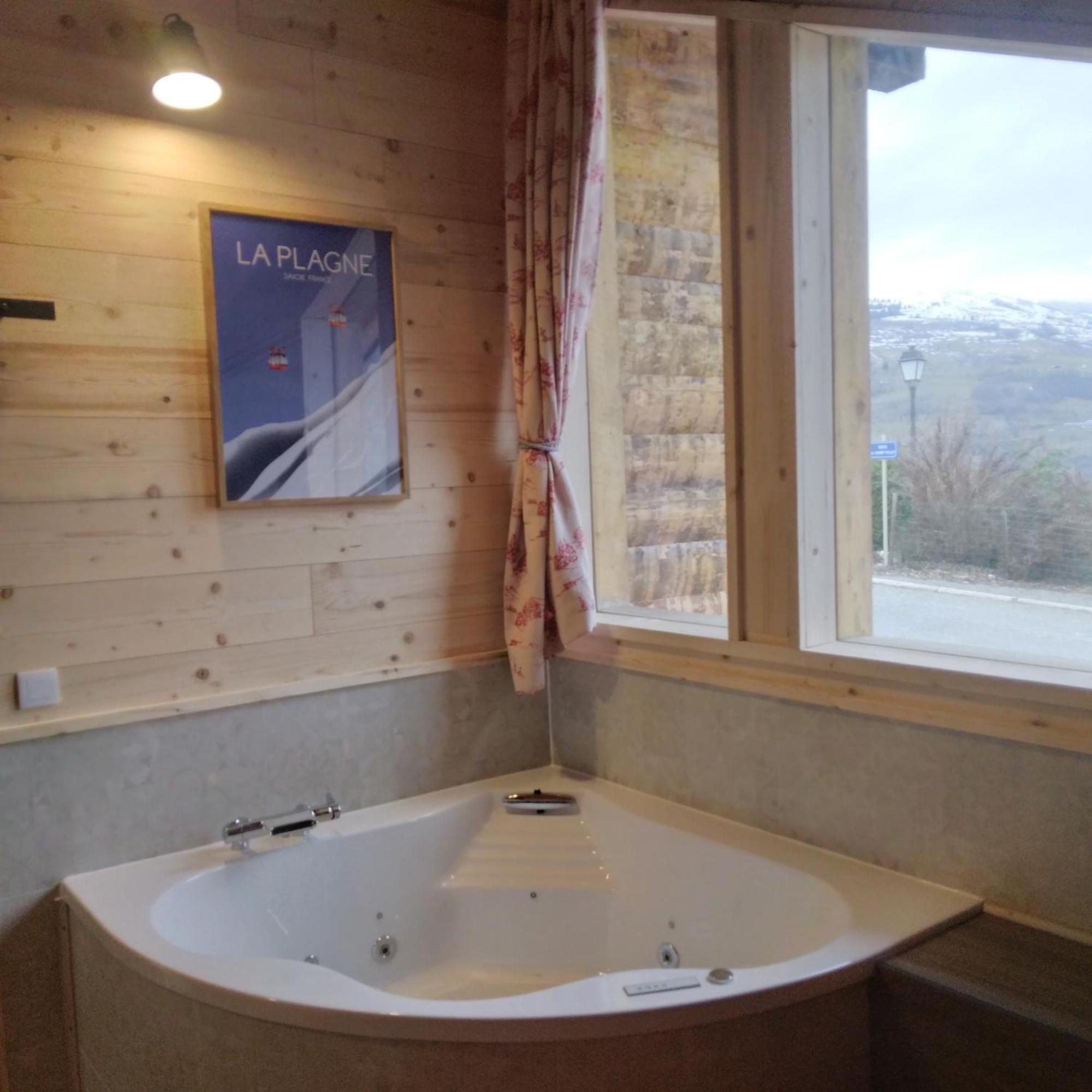 Chalet Balneo Billard La Plagne Savoie Vue Top Ngoại thất bức ảnh