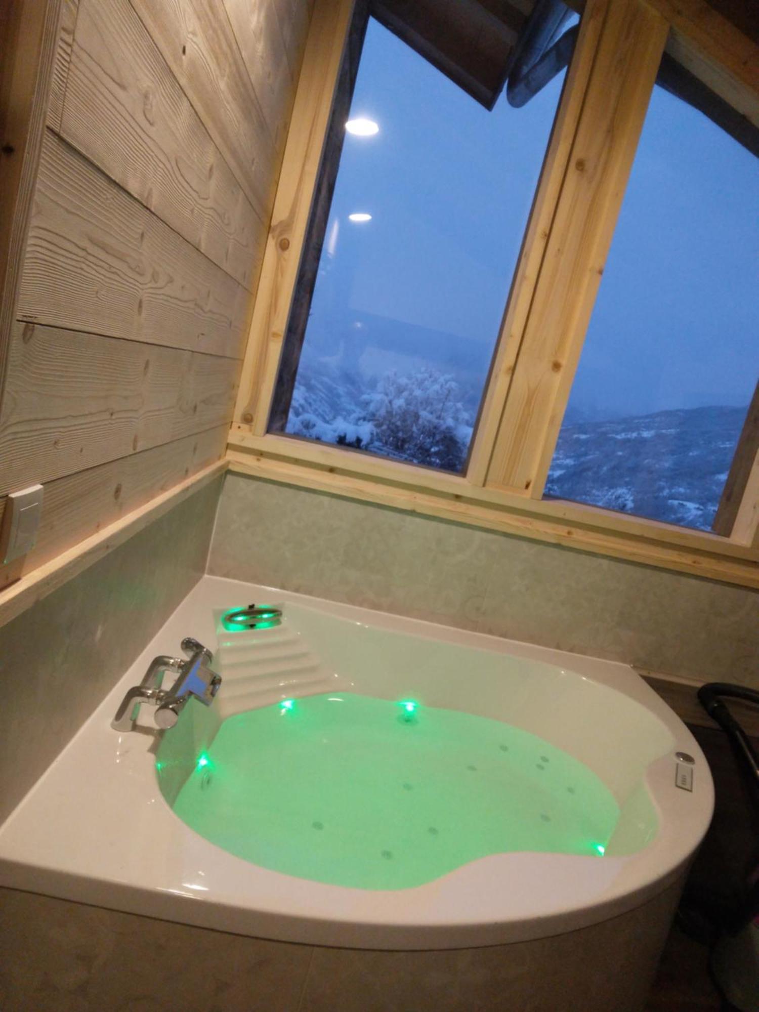 Chalet Balneo Billard La Plagne Savoie Vue Top Ngoại thất bức ảnh