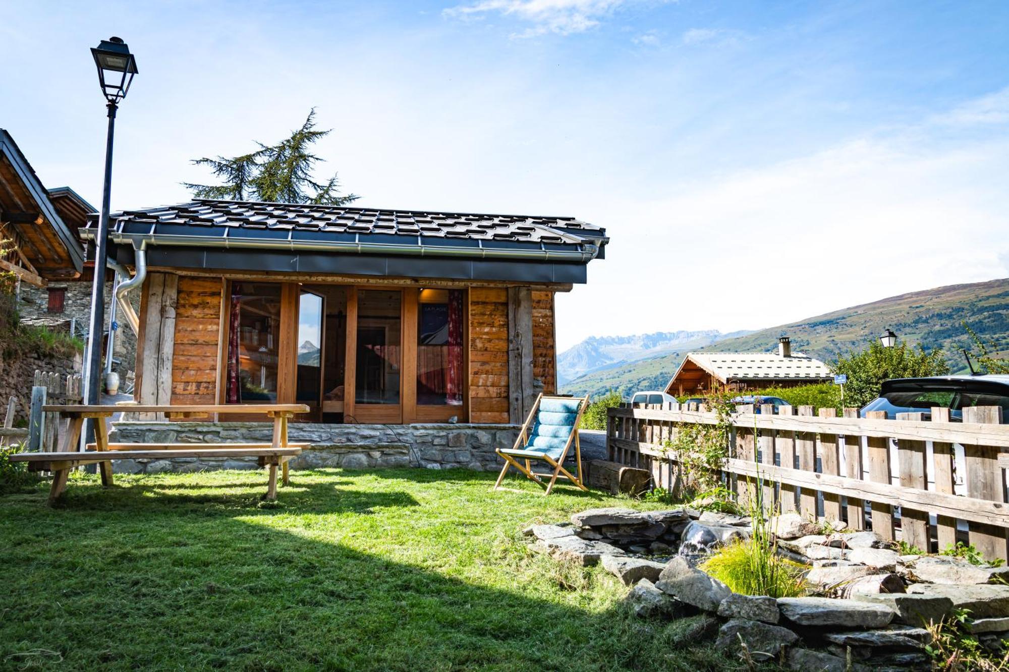 Chalet Balneo Billard La Plagne Savoie Vue Top Ngoại thất bức ảnh